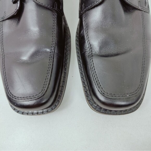 Ecco Men\'s Seattle Apron Tie Black Leather Oxford Dress Shoes, Sz 11 main image 13